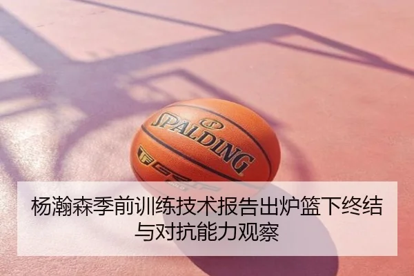 杨瀚森季前训练技术报告出炉篮下终结与对抗能力观察